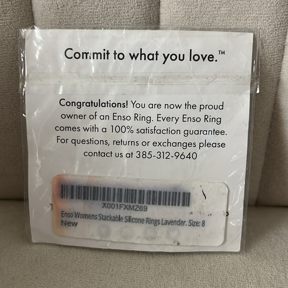 Enso Stackable Pyramid Silicone Rings - Picture 2 of 3